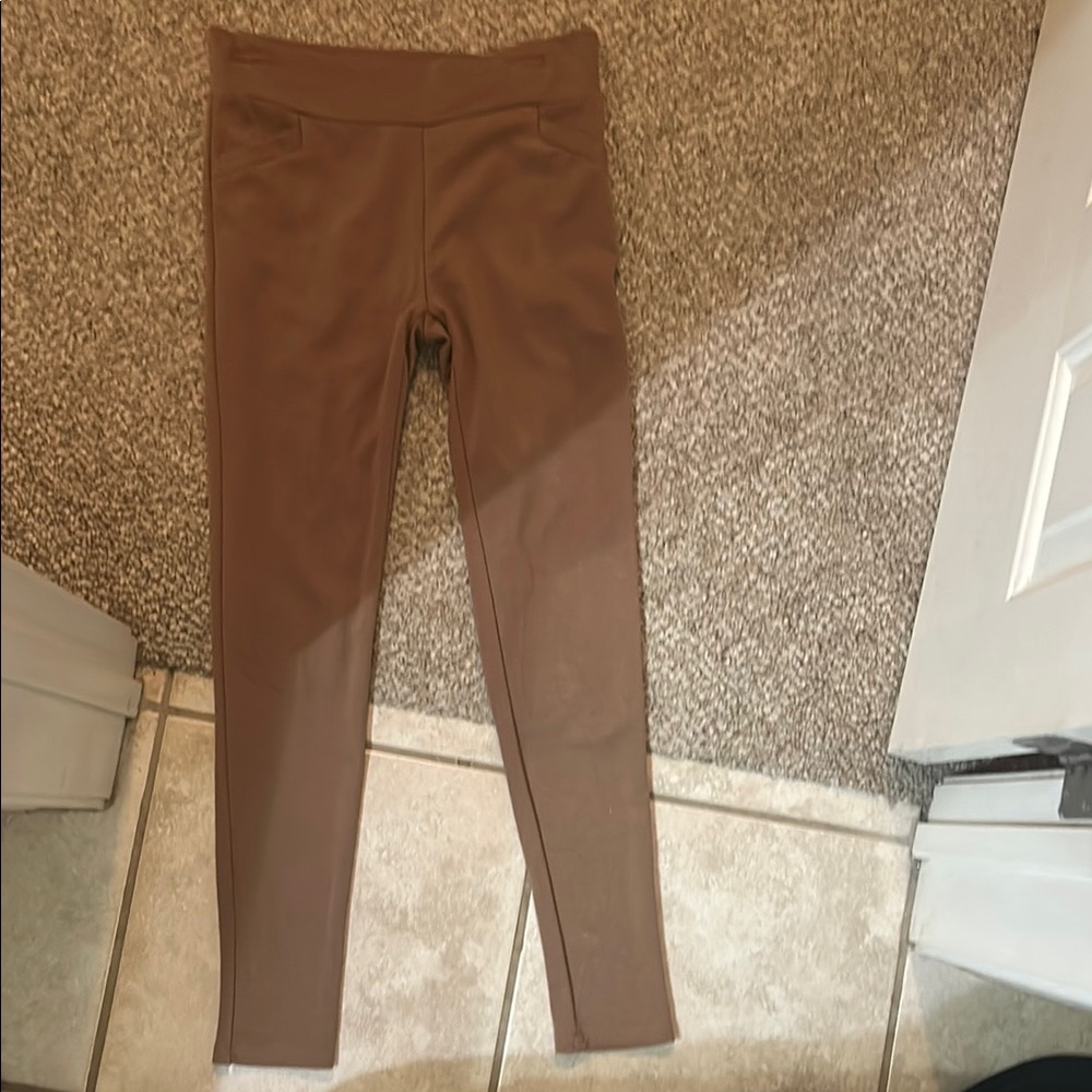 Mix It Brown Leggings